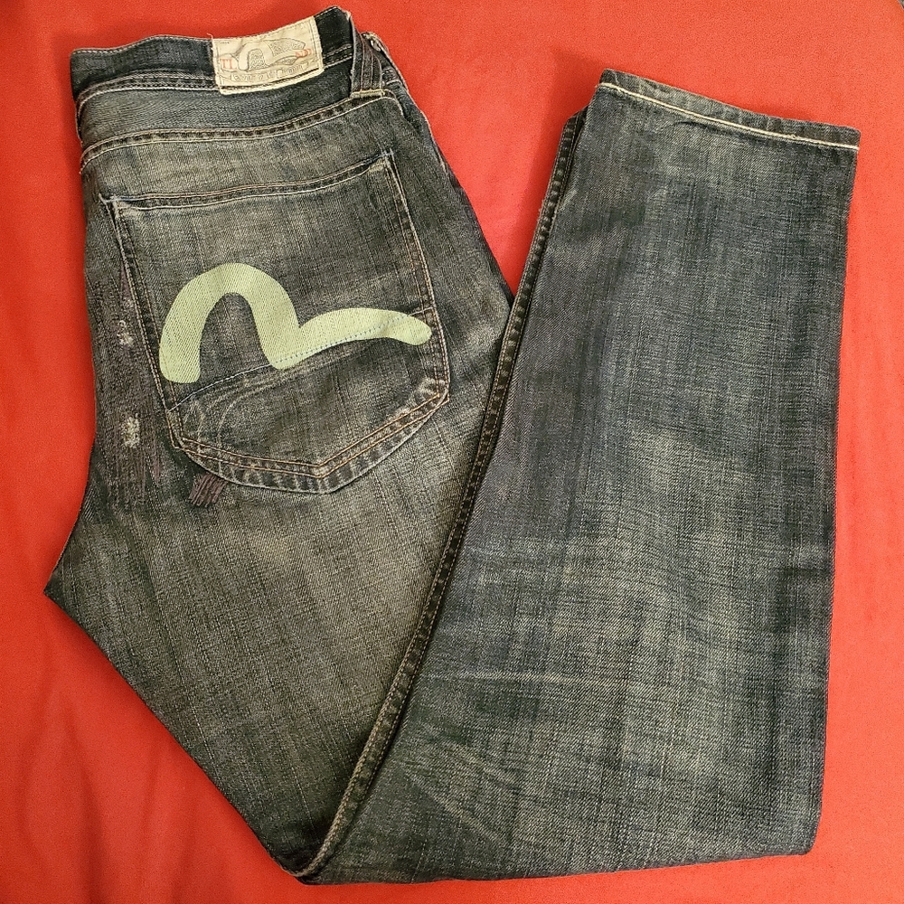 Evisu x Puma jeans